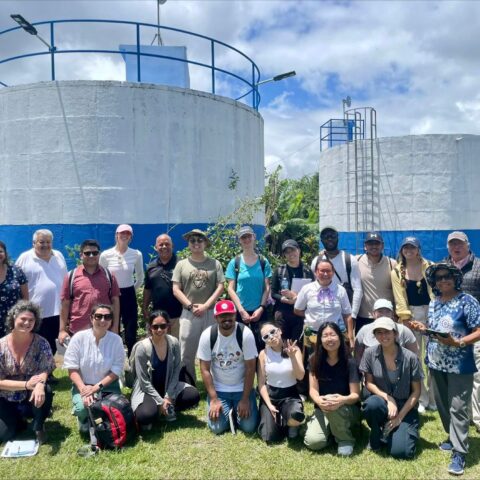 Students and Faculty visit the Acueducto Rural Padre Calixto in the Municipality of Caguas
