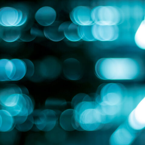 Blurred blue background