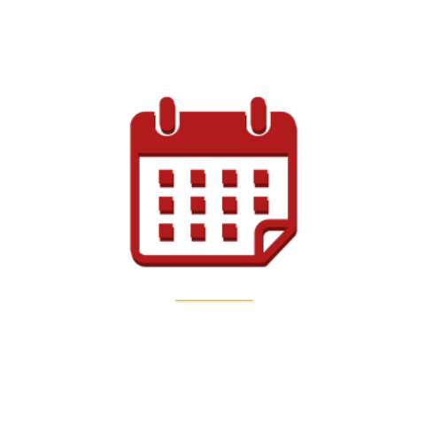 Red calendar icon