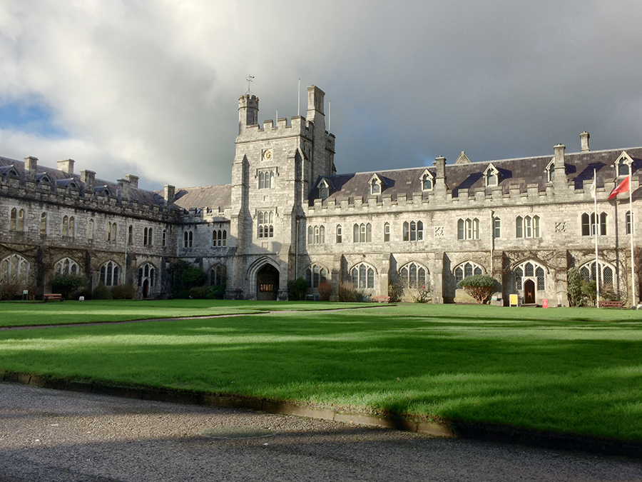 County Cork University large building on campus