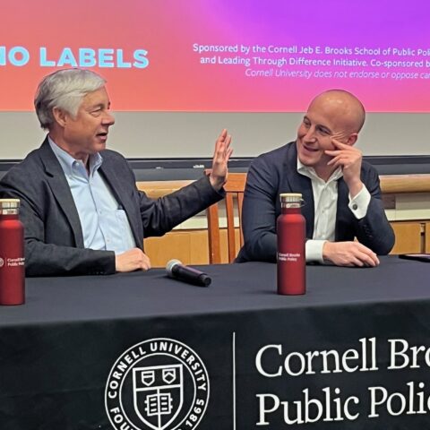 Two former congressmen speaking at No Labels event