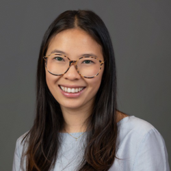 woman smiling
