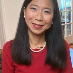 woman smiling
