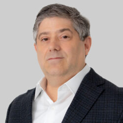 man looking at camera