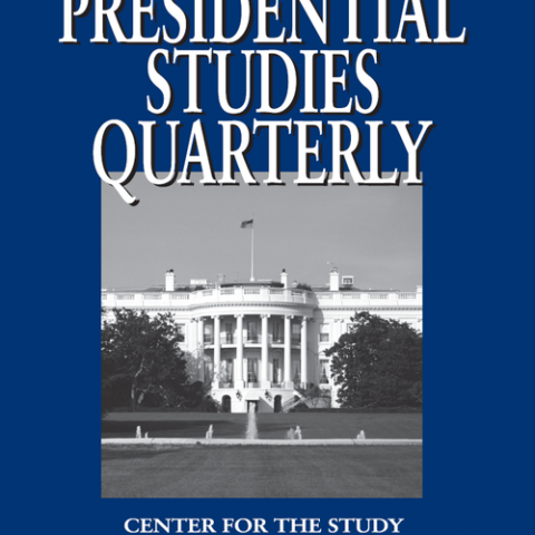 cover of Presidential Studies Quarterly